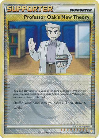 Professor Oak's New Theory (101/123) (League Promo) [HeartGold & SoulSilver: Base Set] | Good Games Modbury