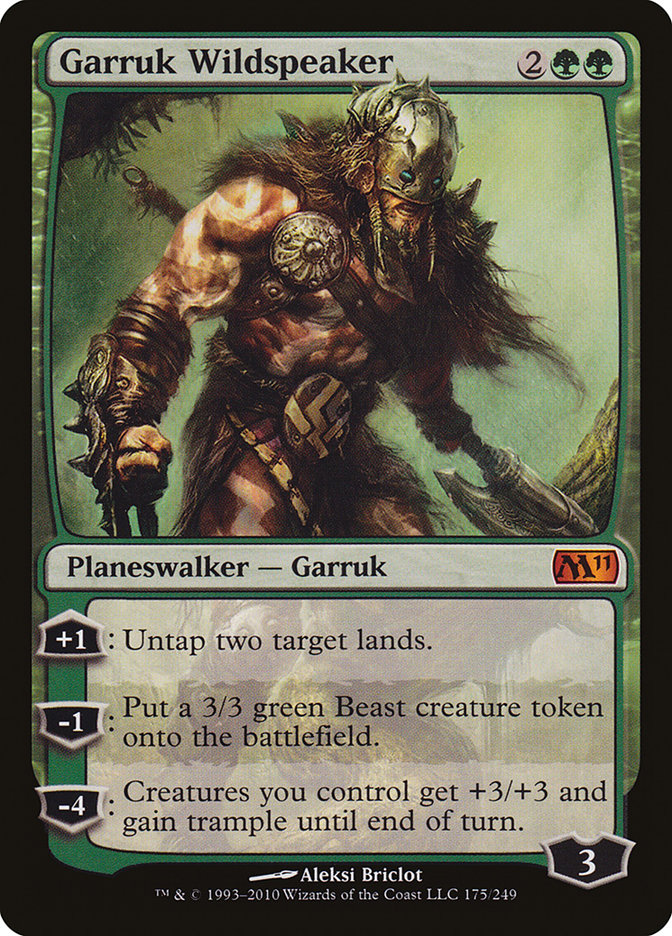 Garruk Wildspeaker [Magic 2011] | Good Games Modbury