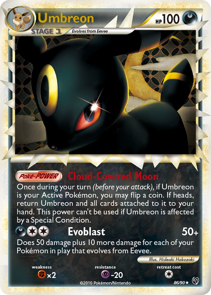 Umbreon (86/90) [HeartGold & SoulSilver: Undaunted] | Good Games Modbury