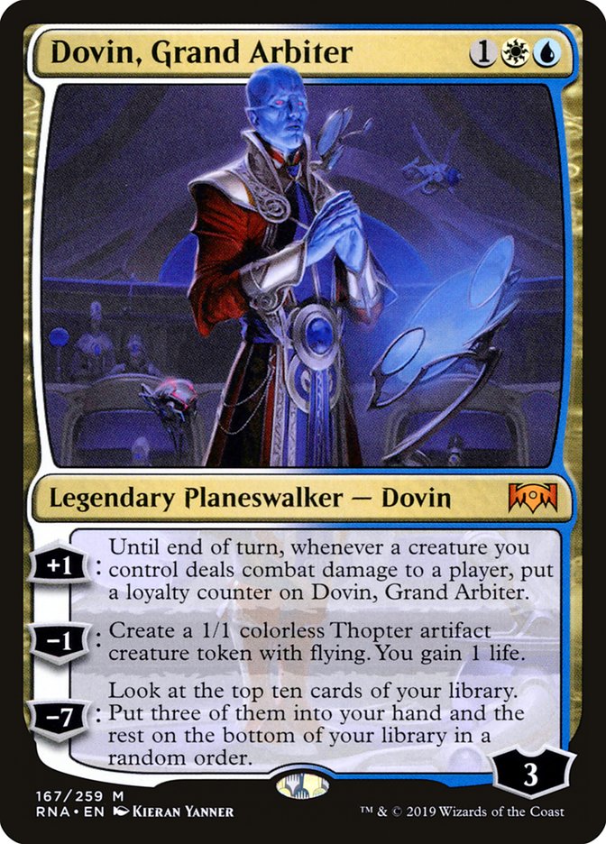 Dovin, Grand Arbiter [Ravnica Allegiance] | Good Games Modbury