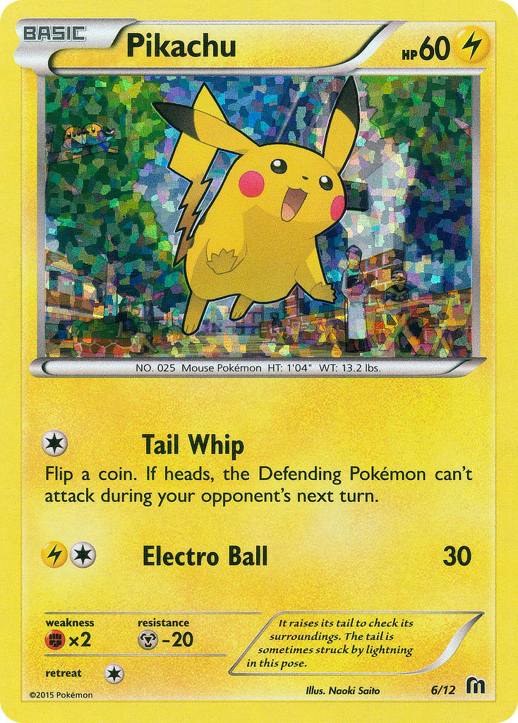 Pikachu (6/12) [McDonald's Promos: 2016 Collection] | Good Games Modbury