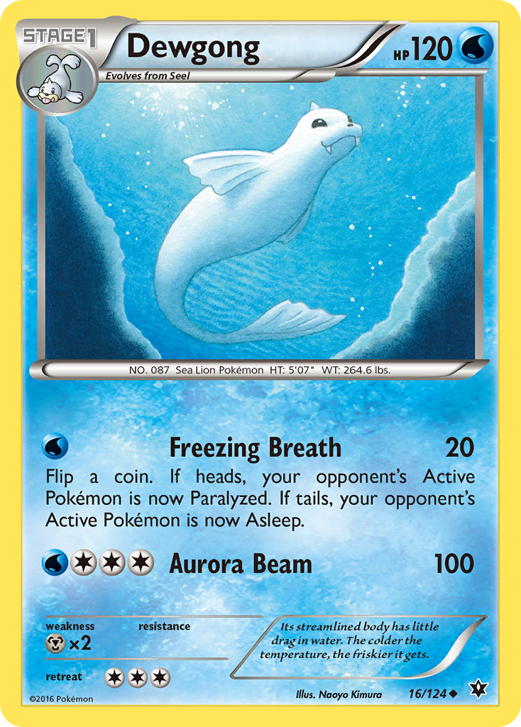 Dewgong (16/124) [XY: Fates Collide] | Good Games Modbury