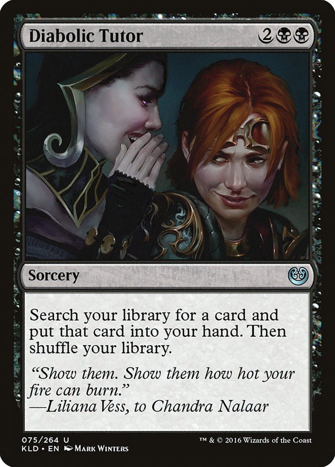 Diabolic Tutor [Kaladesh] | Good Games Modbury