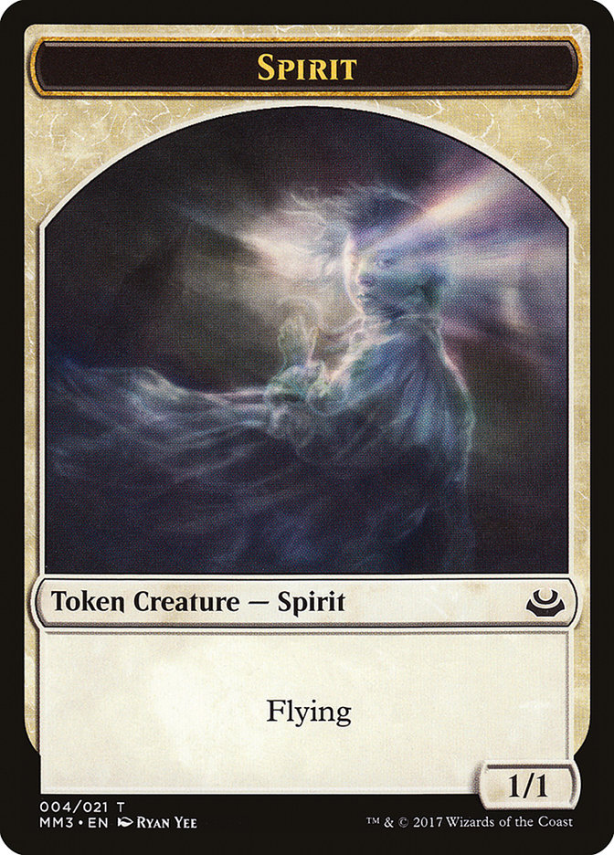 Spirit Token [Modern Masters 2017 Tokens] | Good Games Modbury