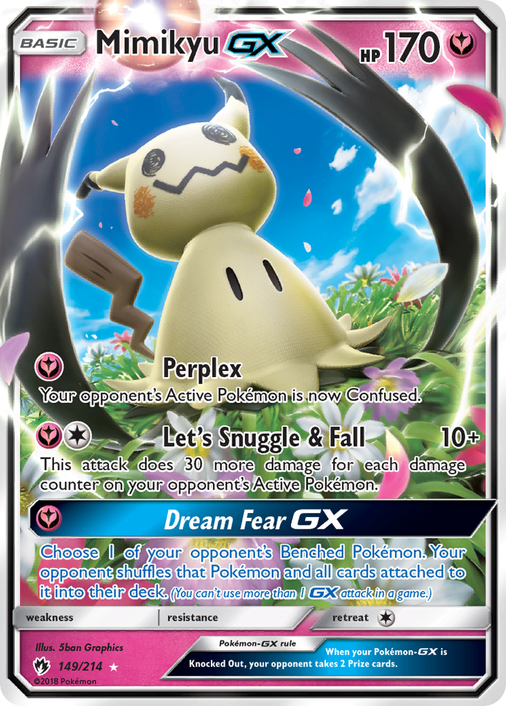 Mimikyu GX (149/214) [Sun & Moon: Lost Thunder] | Good Games Modbury