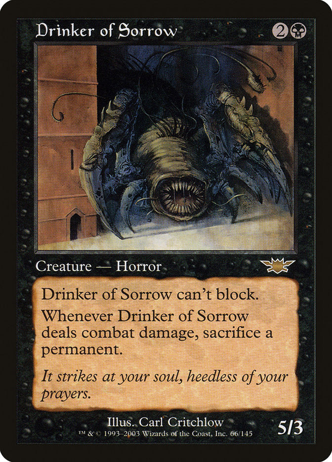 Drinker of Sorrow [Legions] | Good Games Modbury