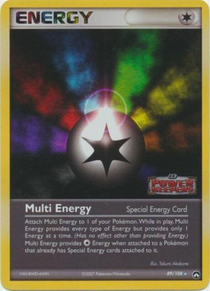 Multi Energy (89/108) (Stamped) [EX: Power Keepers] | Good Games Modbury