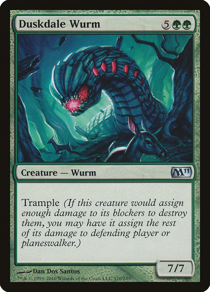 Duskdale Wurm [Magic 2011] | Good Games Modbury