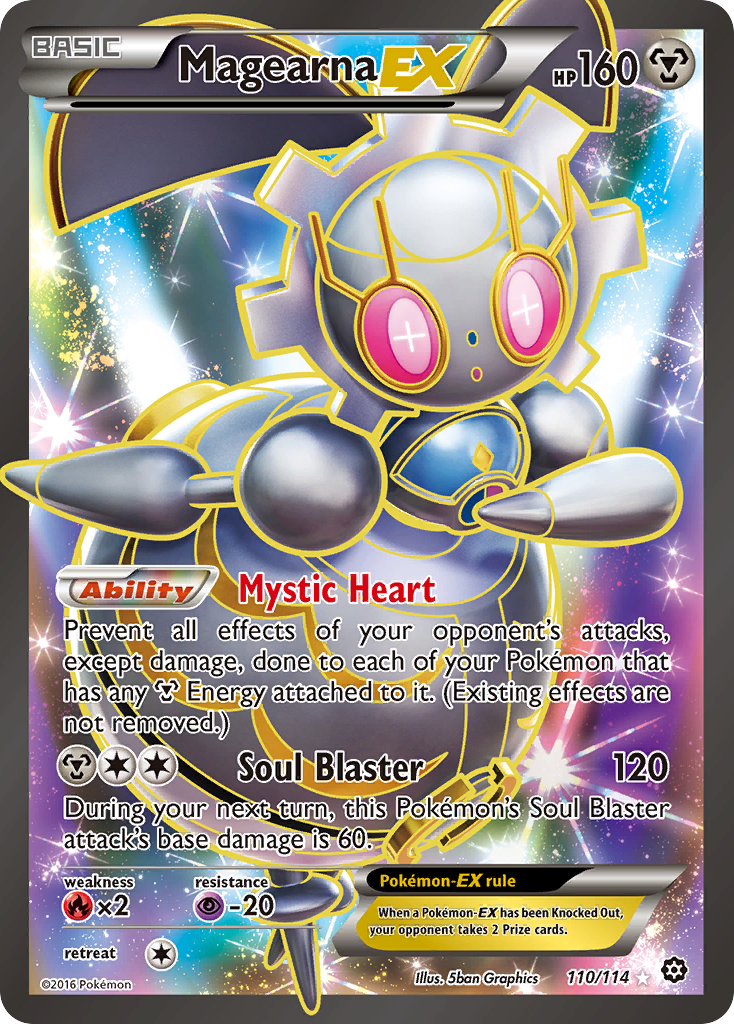 Magearna EX (110/114) [XY: Steam Siege] | Good Games Modbury