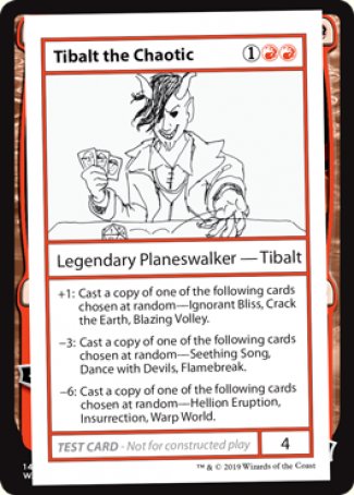 Tibalt the Chaotic (2021 Edition) [Mystery Booster Playtest Cards] | Good Games Modbury