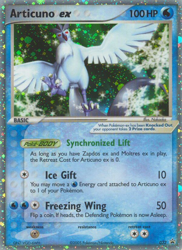 Articuno ex (032) [Nintendo: Black Star Promos] | Good Games Modbury