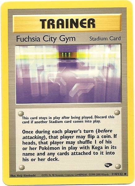 Fuchsia City Gym (114/132) [Gym Challenge Unlimited] | Good Games Modbury
