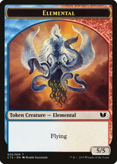 Drake // Elemental (020) Double-Sided Token [Commander 2015 Tokens] | Good Games Modbury