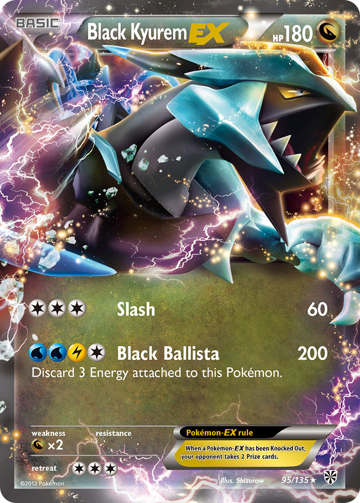 Black Kyurem EX (95/135) [Black & White: Plasma Storm] | Good Games Modbury