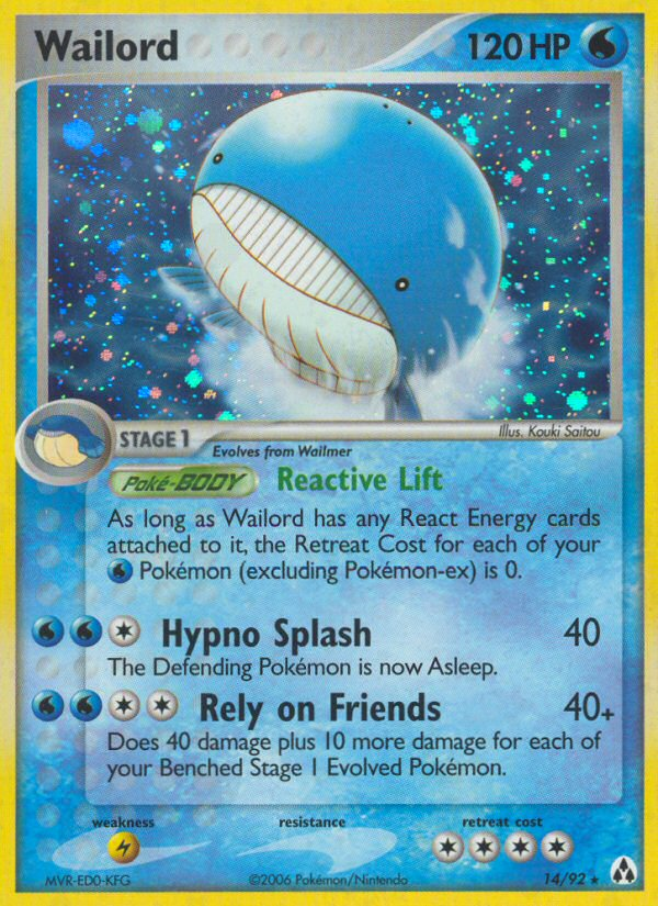 Wailord (14/92) [EX: Legend Maker] | Good Games Modbury