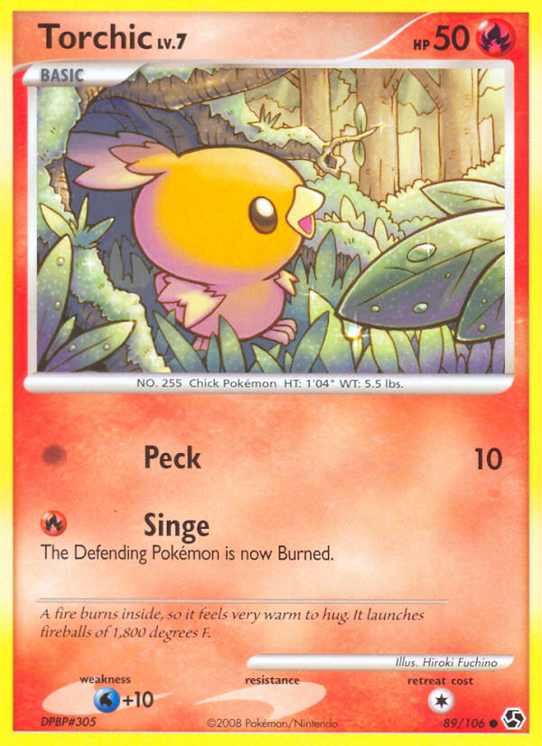 Torchic (89/106) [Diamond & Pearl: Great Encounters] | Good Games Modbury