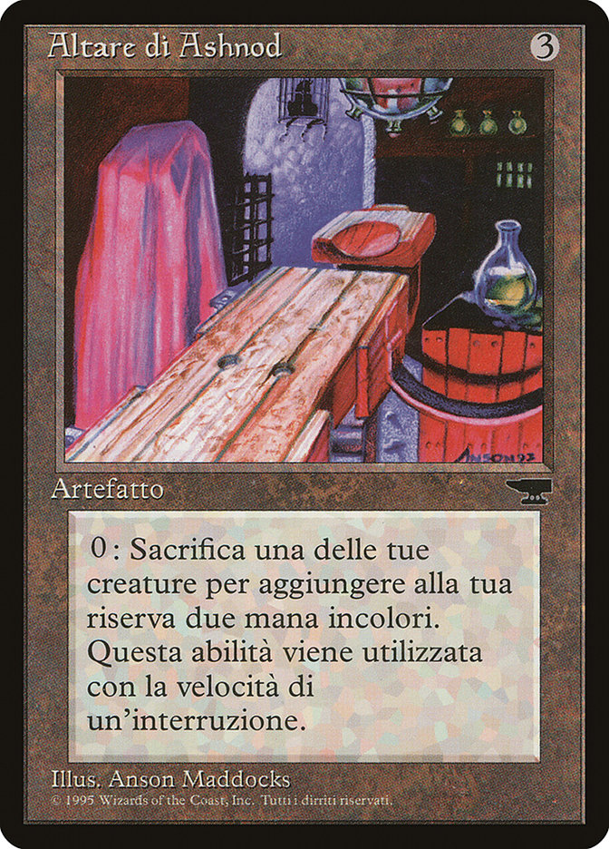 Ashnod's Altar (Italian) - "Altare di Ashnod" [Rinascimento] | Good Games Modbury