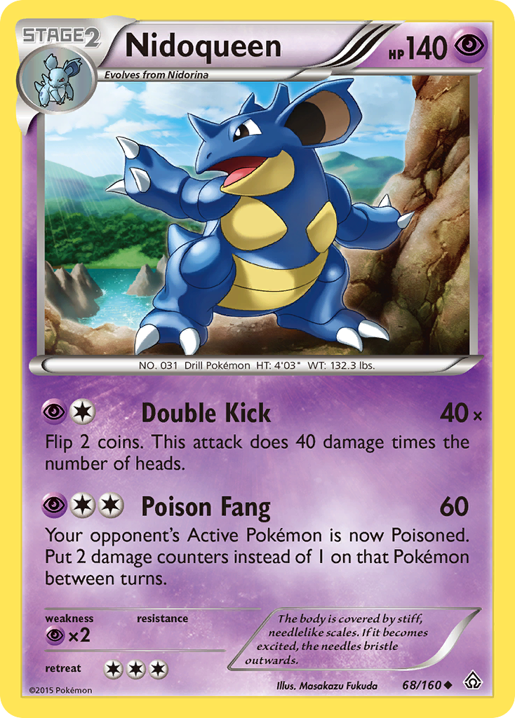 Nidoqueen (68/160) [XY: Primal Clash] | Good Games Modbury