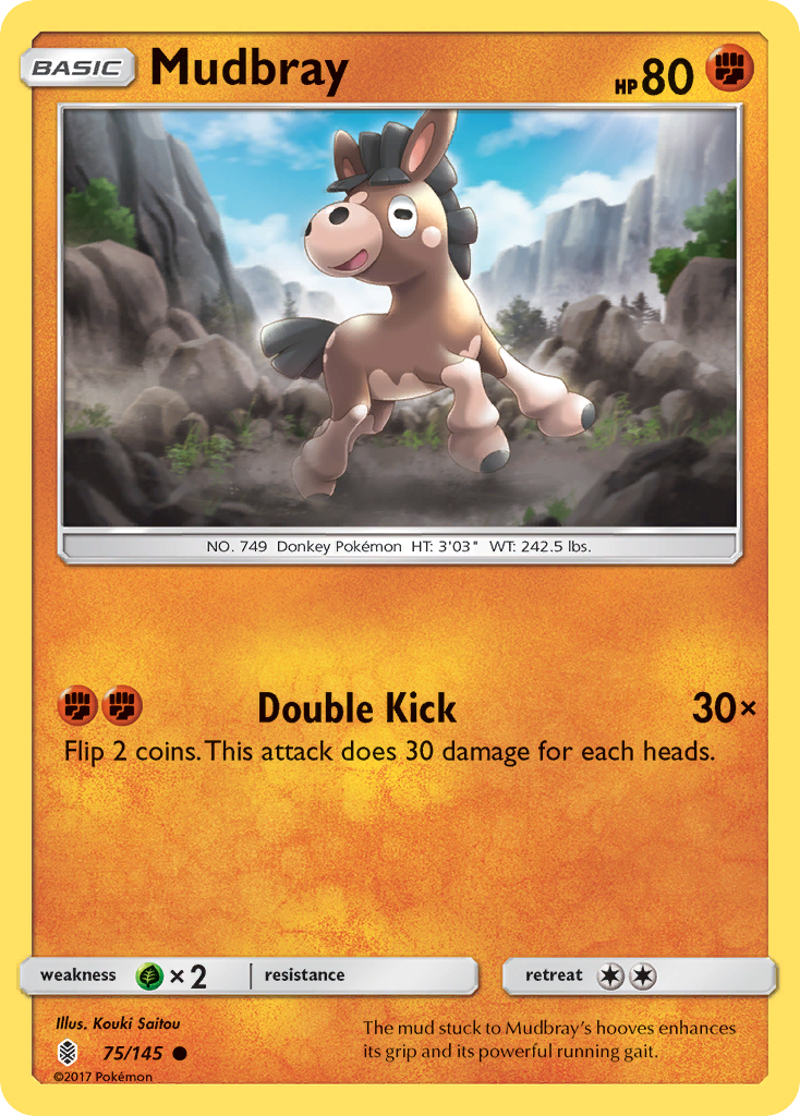 Mudbray (75/145) [Sun & Moon: Guardians Rising] | Good Games Modbury