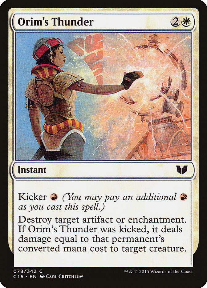 Orim's Thunder [Commander 2015] | Good Games Modbury