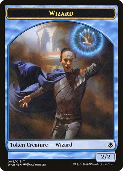 Servo // Wizard Double-Sided Token [Challenger Decks 2020 Tokens] | Good Games Modbury