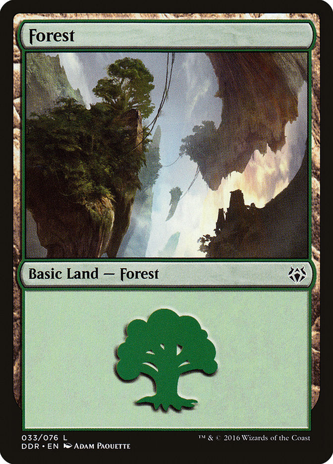 Forest (33) [Duel Decks: Nissa vs. Ob Nixilis] | Good Games Modbury