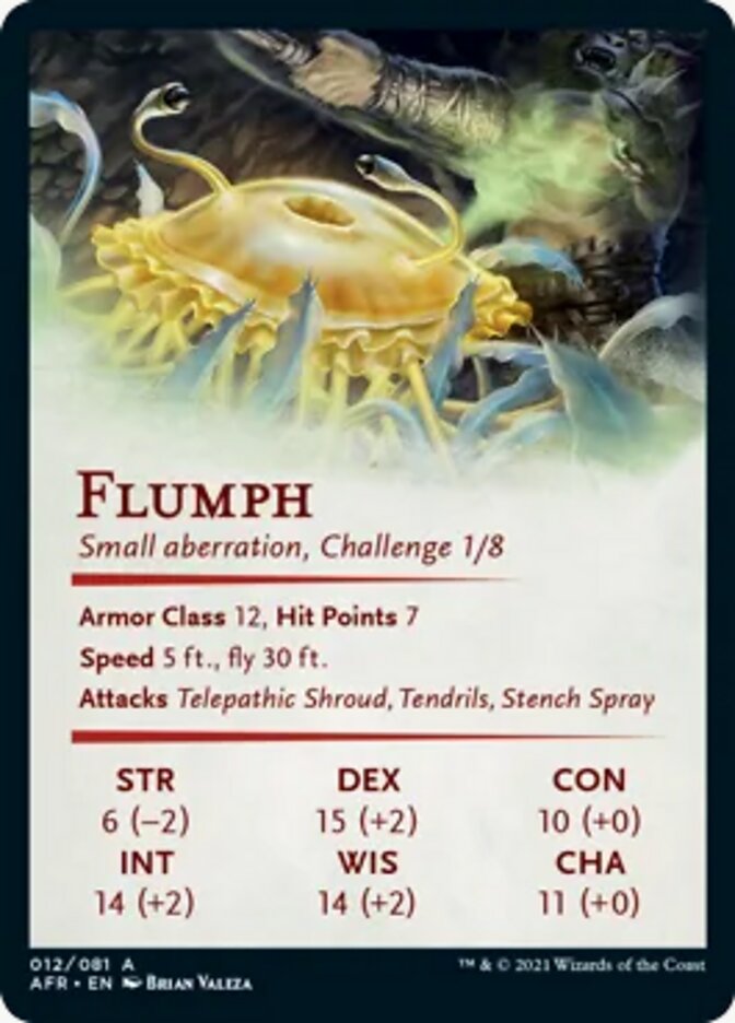 Flumph Art Card [Dungeons & Dragons: Adventures in the Forgotten Realms Art Series] | Good Games Modbury