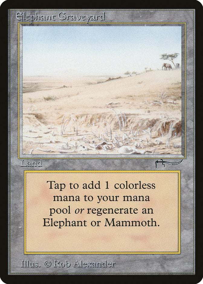 Elephant Graveyard [Arabian Nights] | Good Games Modbury