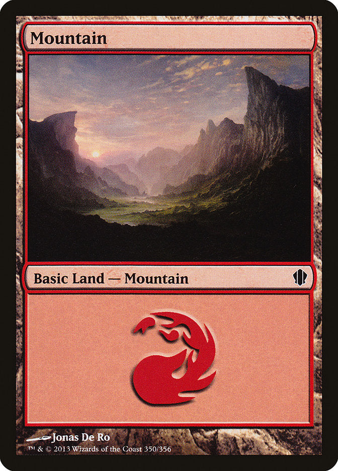 Mountain (350) [Commander 2013] | Good Games Modbury