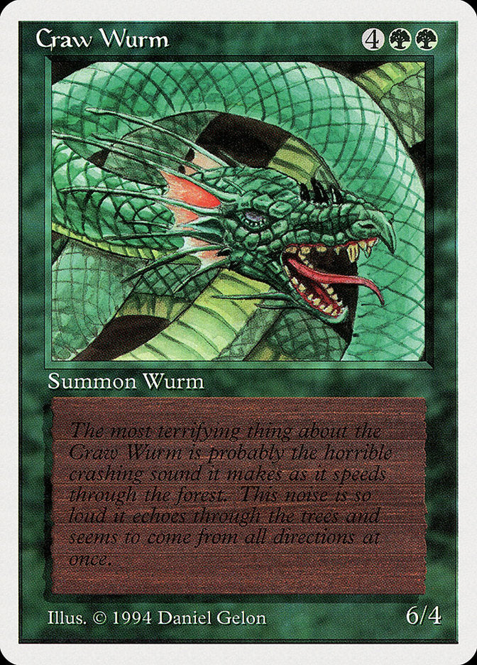 Craw Wurm [Summer Magic / Edgar] | Good Games Modbury