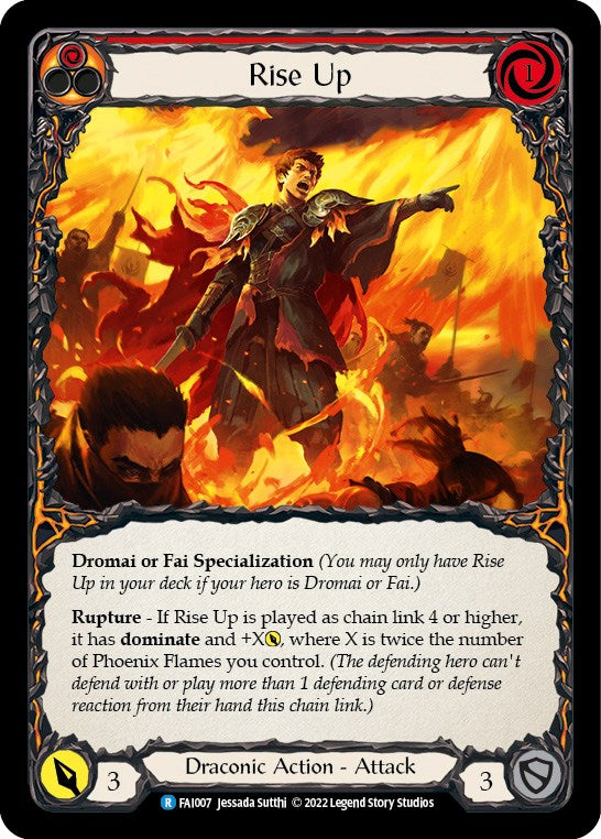 Rise Up [FAI007] (Uprising Fai Blitz Deck) | Good Games Modbury