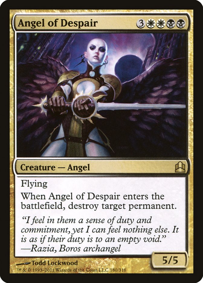 Angel of Despair [Commander 2011] | Good Games Modbury