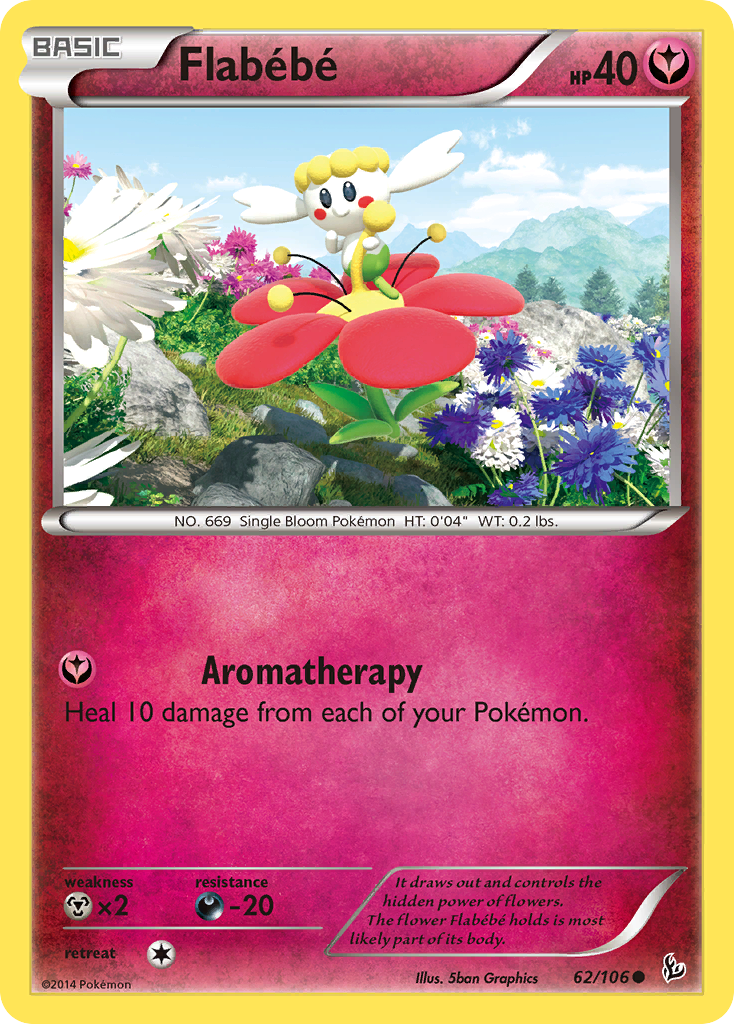 Flabebe (62/106) [XY: Flashfire] | Good Games Modbury