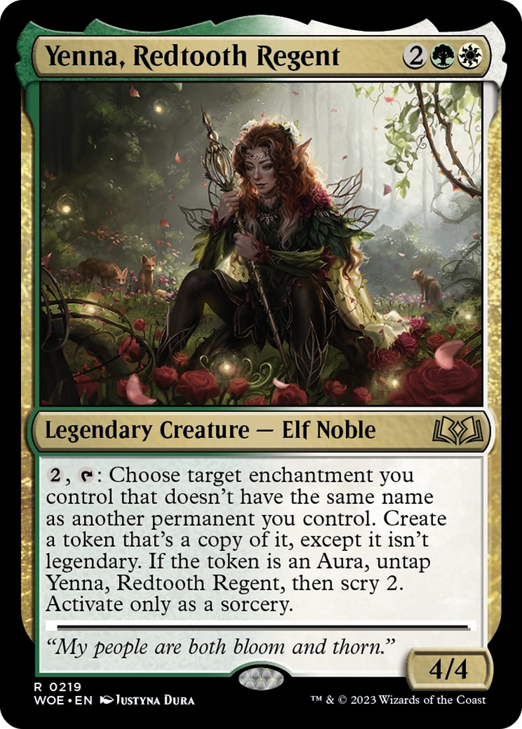 Yenna, Redtooth Regent [Wilds of Eldraine] | Good Games Modbury