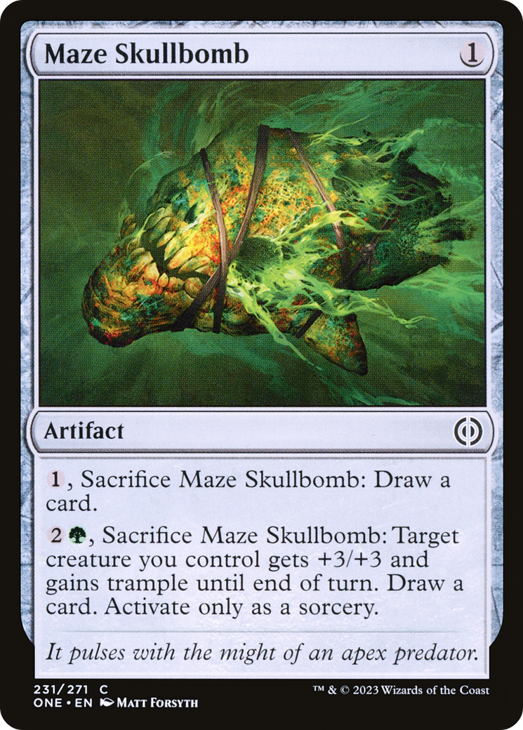 Maze Skullbomb [Phyrexia: All Will Be One] | Good Games Modbury