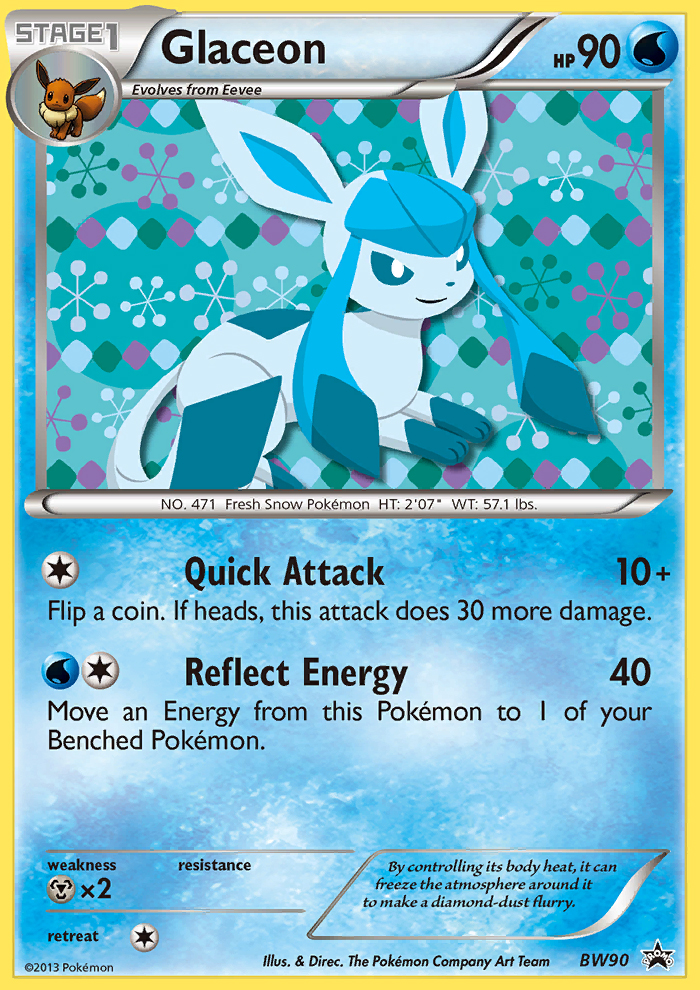 Glaceon (BW90) [Black & White: Black Star Promos] | Good Games Modbury