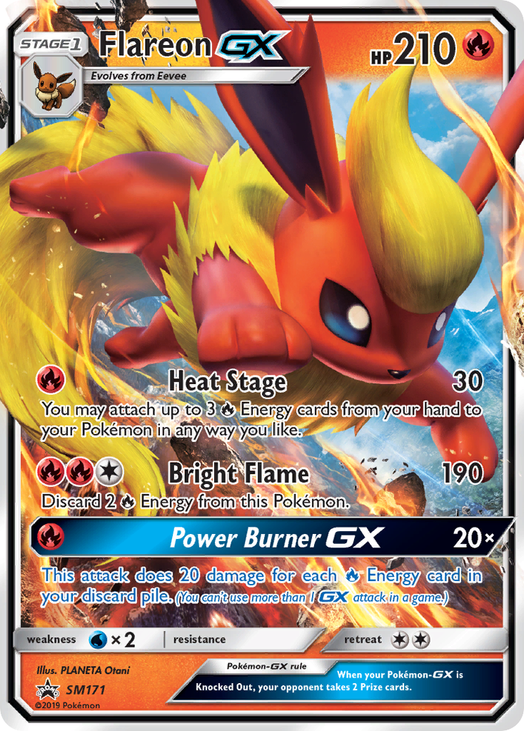 Flareon GX (SM171) [Sun & Moon: Black Star Promos] | Good Games Modbury