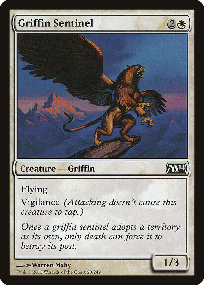 Griffin Sentinel [Magic 2014] | Good Games Modbury