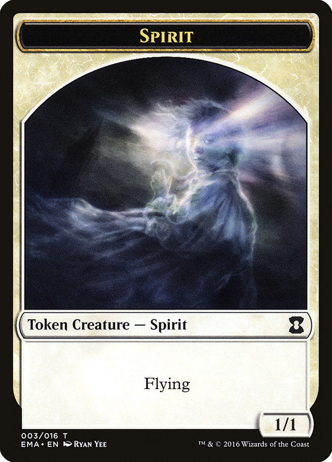 Spirit Token (003/016) [Eternal Masters Tokens] | Good Games Modbury