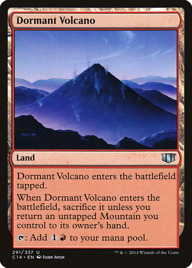 Dormant Volcano [Commander 2014] | Good Games Modbury