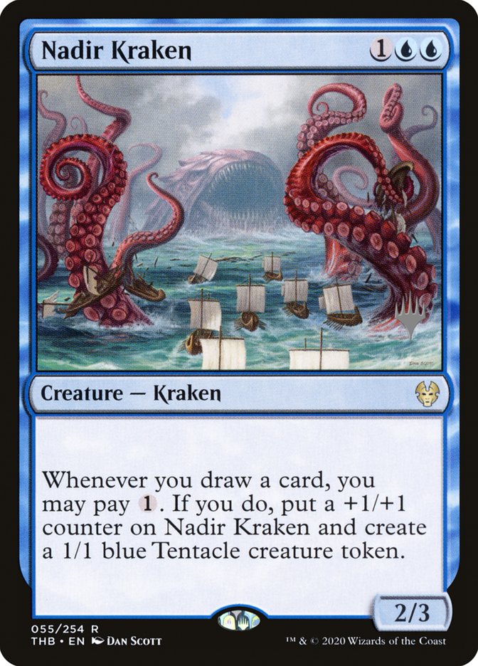 Nadir Kraken (Promo Pack) [Theros Beyond Death Promos] | Good Games Modbury