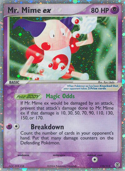 Mr. Mime ex (110/112) [EX: FireRed & LeafGreen] | Good Games Modbury