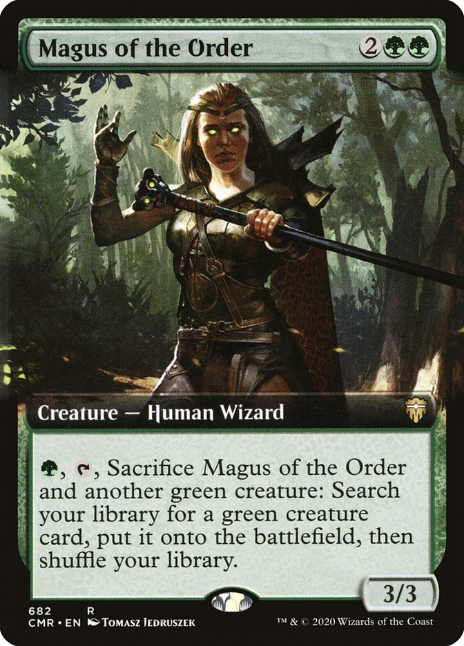 Magus of the Order (Extended Art) [Commander Legends] | Good Games Modbury