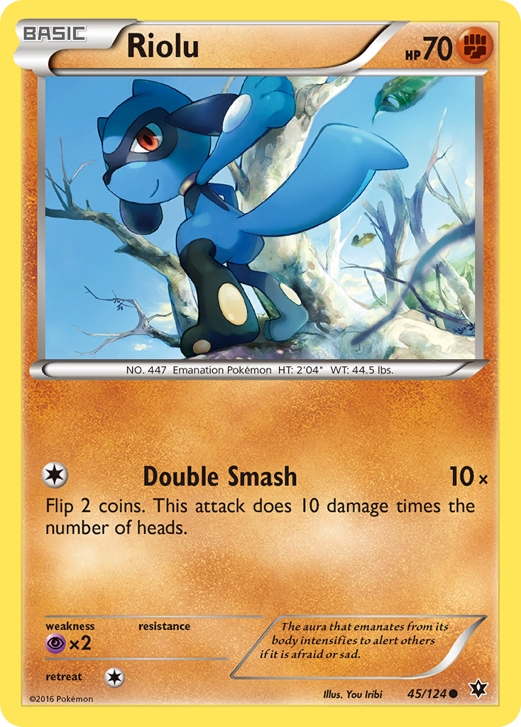 Riolu (45/124) [XY: Fates Collide] | Good Games Modbury