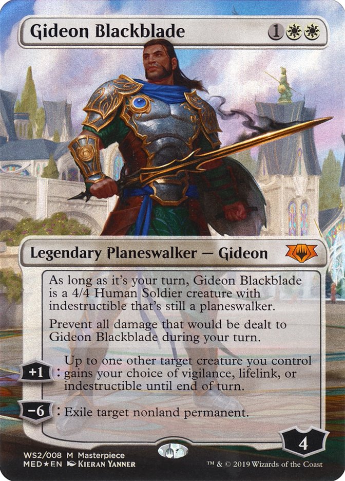 Gideon Blackblade [Mythic Edition] | Good Games Modbury