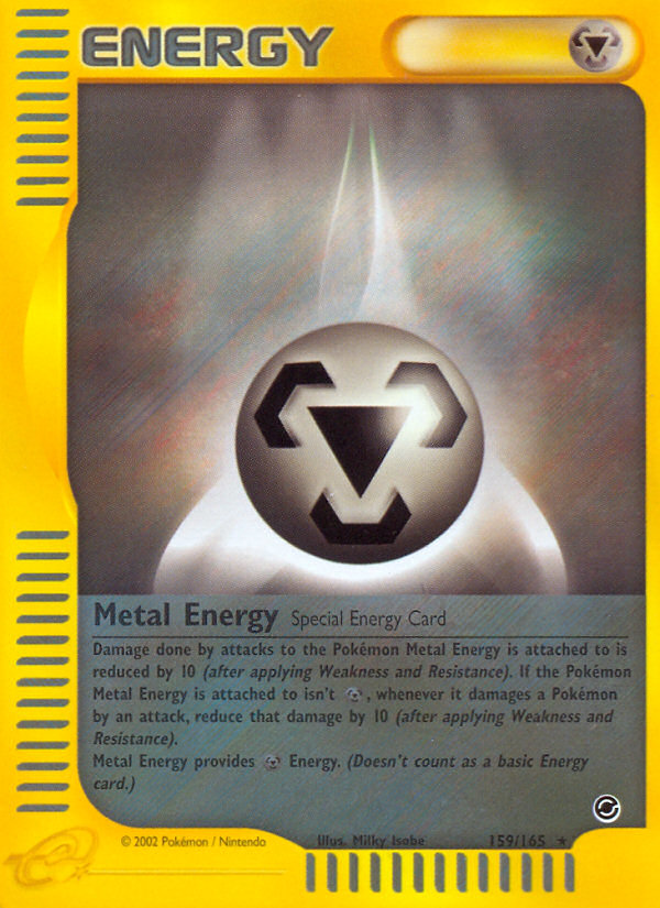Metal Energy (159/165) [Expedition: Base Set] | Good Games Modbury