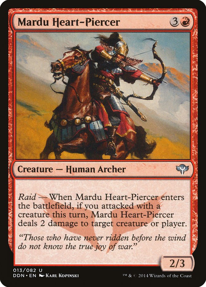 Mardu Heart-Piercer [Duel Decks: Speed vs. Cunning] | Good Games Modbury