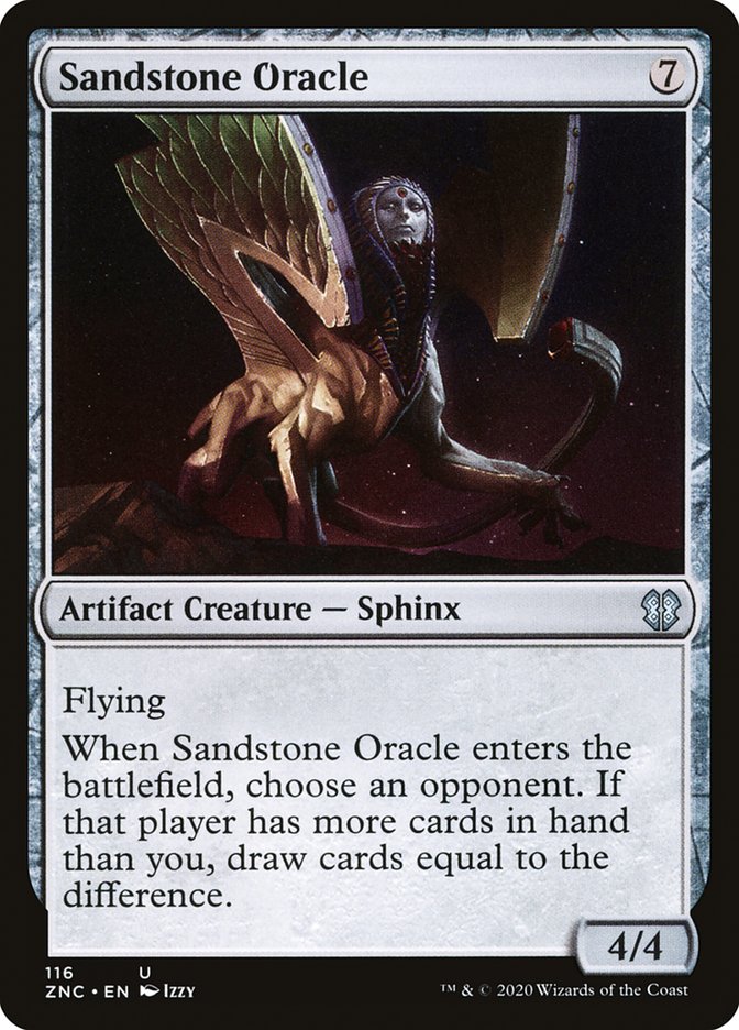 Sandstone Oracle [Zendikar Rising Commander] | Good Games Modbury