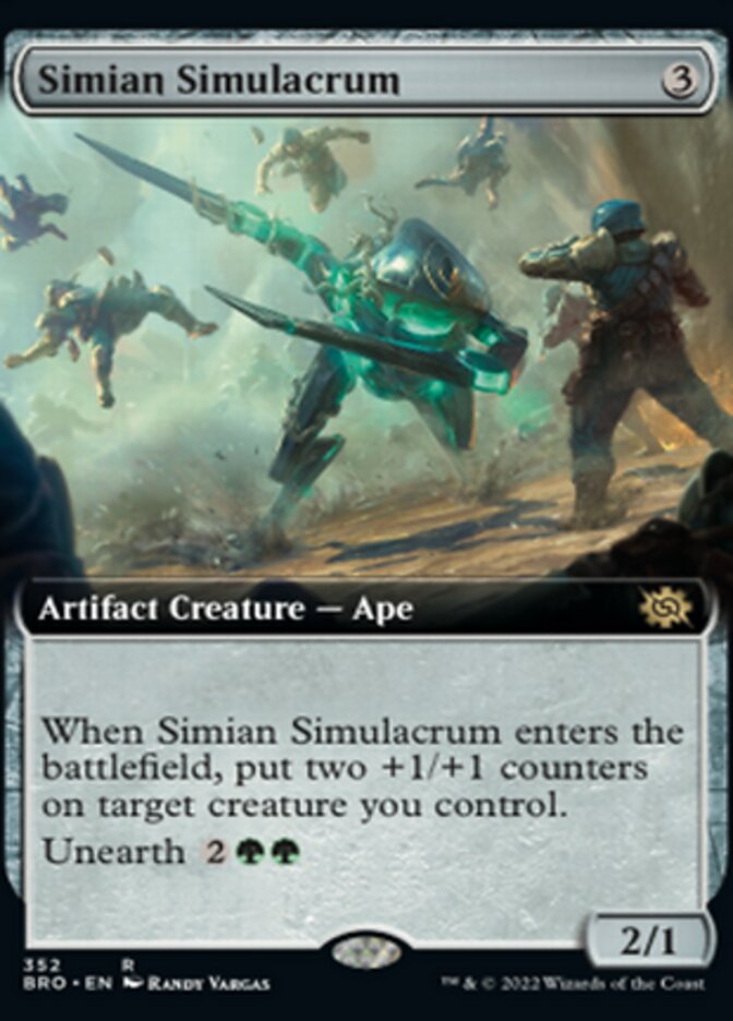 Simian Simulacrum (Extended Art) [The Brothers' War] | Good Games Modbury