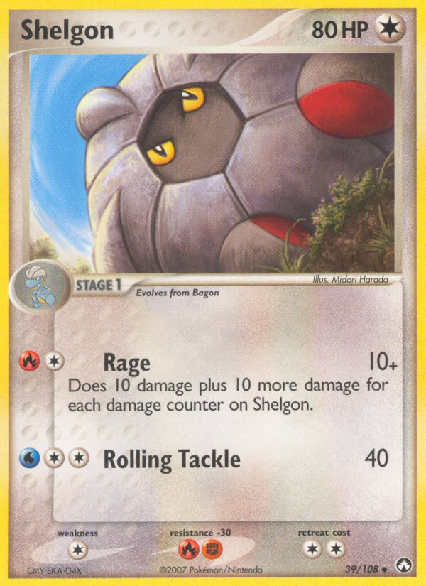 Shelgon (39/108) [EX: Power Keepers] | Good Games Modbury